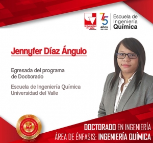 Jennyfer Díaz: ¡Mejor Tesis Doctoral en Catálisis e Ingeniería Química!