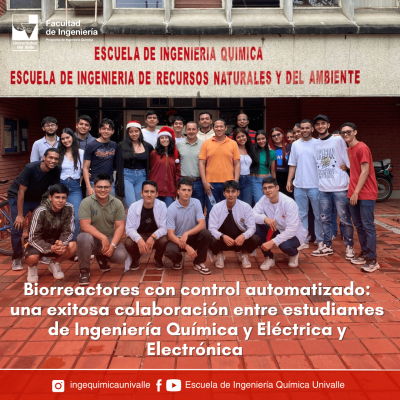 Diseño e Implementación de Sensores de bajo costo en Biorreactores para la Producción de Hidrógeno. Una exitosa colaboración entre estudiantes de la escuela de Ingeniería Química e Ingeniería Eléctrica y Electrónica
