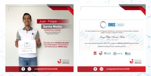 Estudiante de Ingeniería Química obtiene medalla en olimpiadas de matemáticas